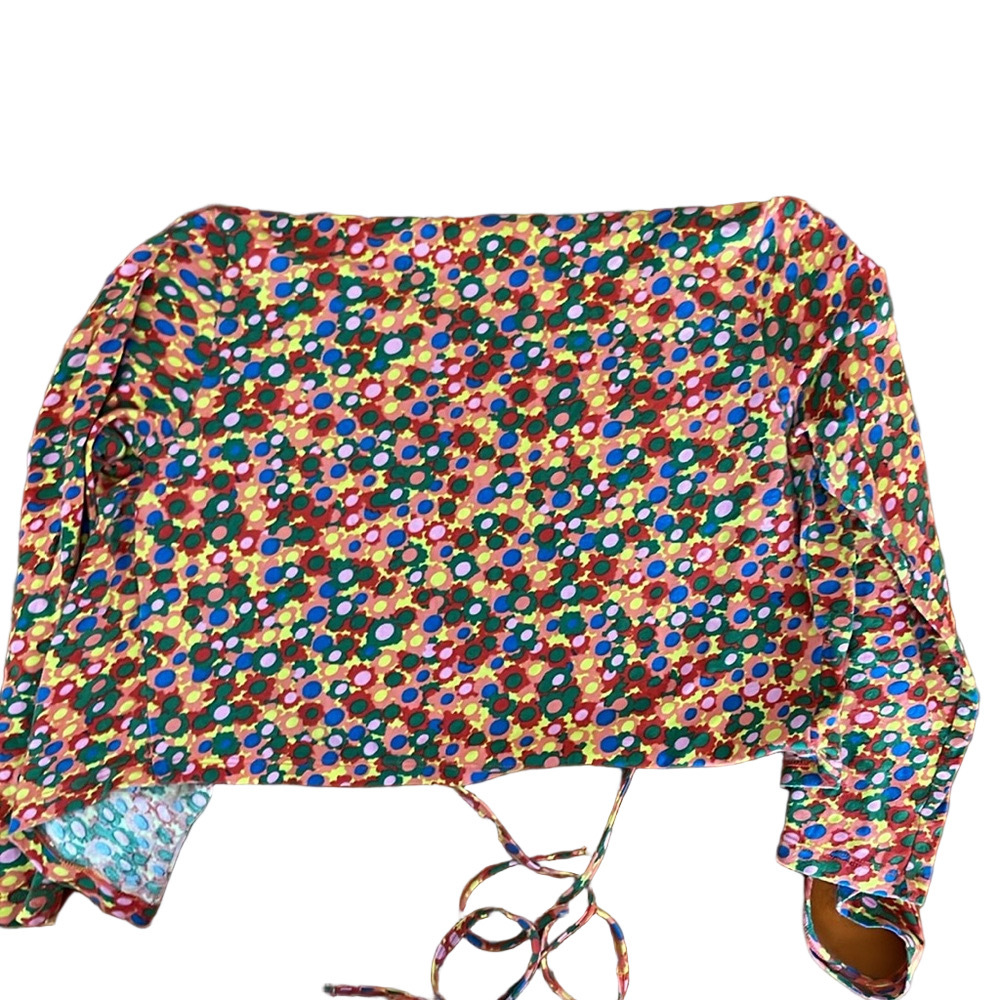 American Apparel Multicolor Floral Top - Picture 4 of 4